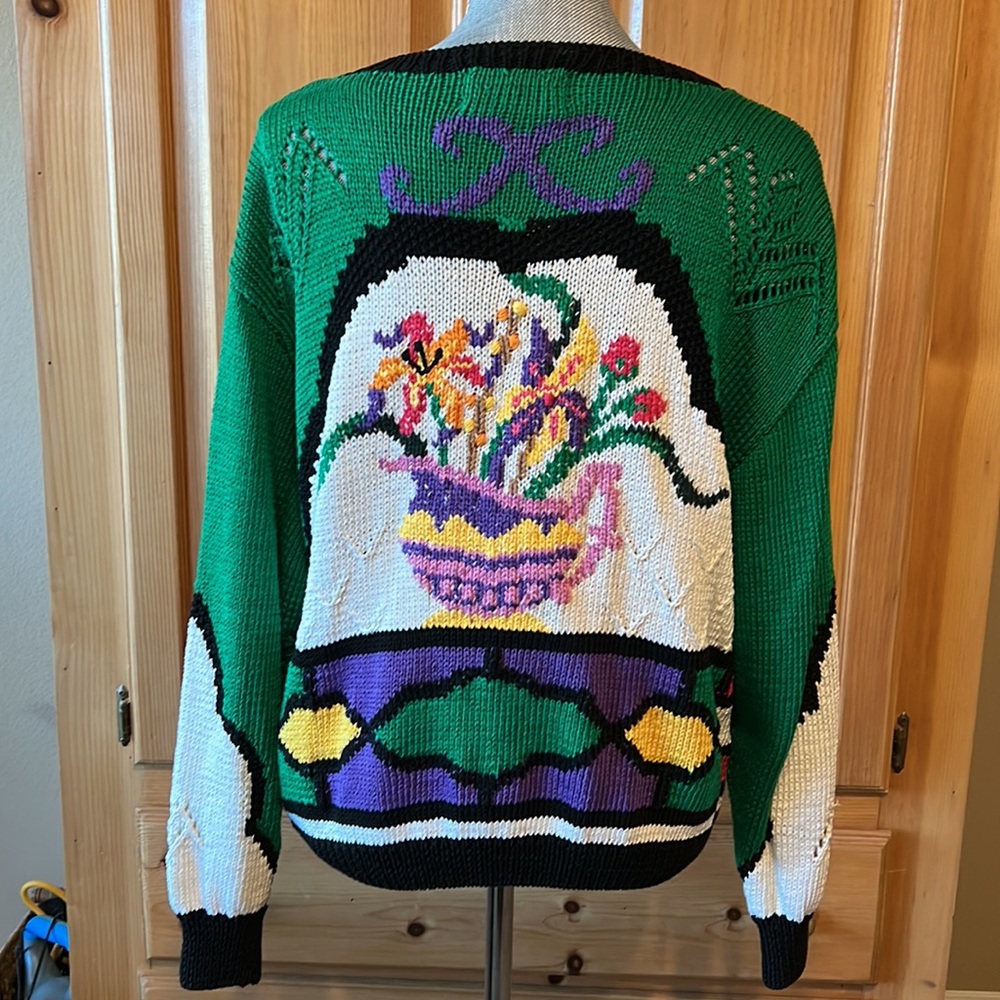 Vintage 1989 Handmade Berek Cardigan S